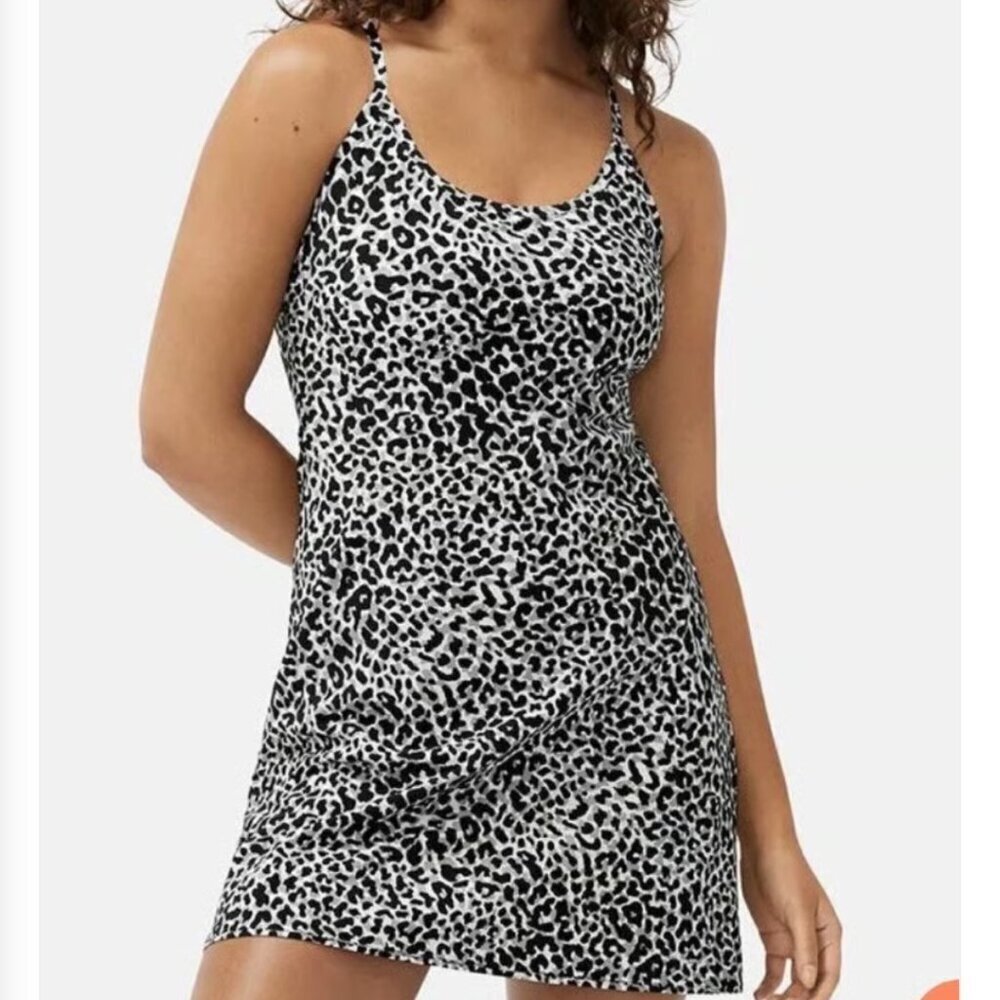 Outdoor Voices The Exercise Dress in Leopard Print